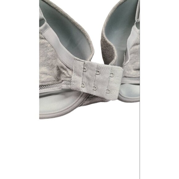 Hanes Bra Womens Size 36DD Everyday Comfort Underwire Molded Cups  Gray - Picture 7 of 8